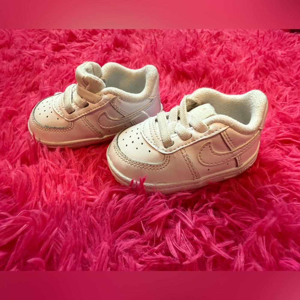 Baby White Nike Sneakers